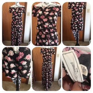Dress Flower Romper